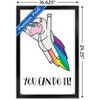 Trends International Well This Is Awkward - Uninaut Framed Wall Poster Prints - 3 of 4