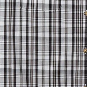 black plaid