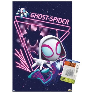 Trends International Marvel Spidey And His Amazing Friends - Ghost Spider Unframed Wall Poster Prints - 1 of 4