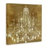 Stupell Industries Vintage Glam Crystal Chandelier, 36" x 36" - 3 of 4