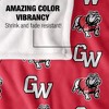 Gardner Webb University Logo Pattern Silky Touch Blanket White 50x60 - 4 of 4
