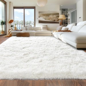 LOVEVOOK 5x7 Feet Area Rugs for Living Room Bedroom, Non-Slip Fluffy Soft Shag Rug, Plush Carpet for Home Dorm Decor Aesthetic - 1 of 4