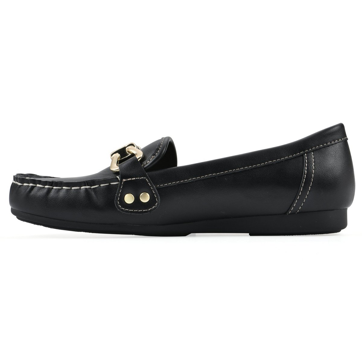 Женские туфли White Mountain Women's Wayside Loafer, White Smooth, 10 — фото 4