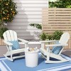 WestinTrends  Outdoor Patio Porch Rocking Adirondack Chair - 2 of 3
