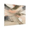 Trademark Fine Art Jennifer Goldberger Neutral Fluidity II Wood Slat Art - 2 of 4