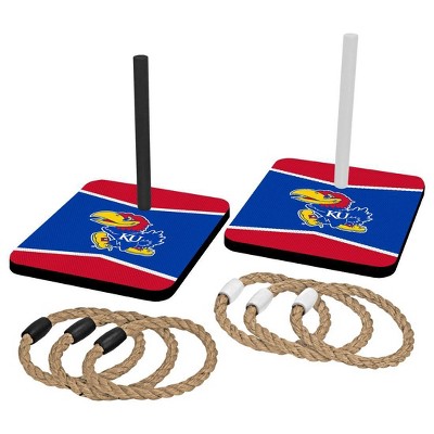 NCAA Kansas Jayhawks Quoits Ring Toss Game Set