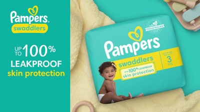 Pampers Swaddlers Active Baby Diapers Super Pack - Size 1 - 96ct : Target