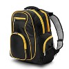 NBA Golden State Warriors Colored Trim 19" Laptop Backpack - image 4 of 4