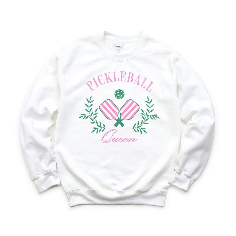 Simply Sage Market Women's Graphic Sweatshirt Pickleball Queen, 1 of 5