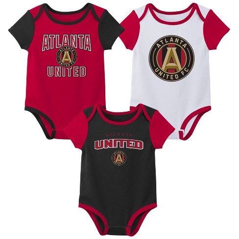 Mlb Atlanta Braves Baby Girls' 3pk Bodysuit : Target