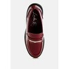 Gleam Stride Faux Leather Chunky Women Loafers - 4 of 4