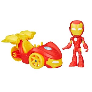 Marvel Spidey and His Amazing Friends Iron Racer Set - 1 of 4