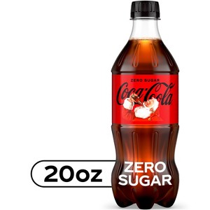 Coca-Cola Zero Sugar - 20 fl oz Bottle - 1 of 4