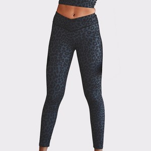 Women's Leopard Cheetah Print Leggings - LASCANA - 1 of 4