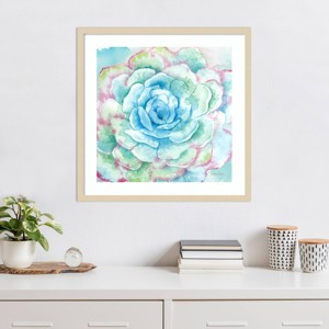 Amanti Art Sweet Succulents I by Cynthia Coulter Framed Wall Art Print - 1 of 4