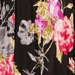 pink painted floral