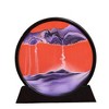 Moving Sand Art, 3D Natural Landscape Round Glass Mobile Sands Painting Ornaments, Home Office Decorations Round Shape - 3 of 4