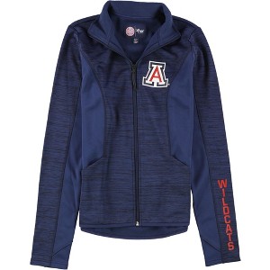G-III Sports Womens Arizona Wildcats Fleece Jacket, Blue, Small - 1 of 2
