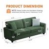 83'' Modern Sofa – Deep Seat Couch with Wide Armrests, Washable Cover & Plush Cloud Comfort - 3 of 4