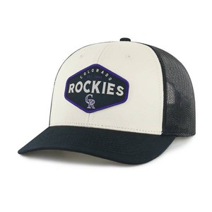 MLB Colorado Rockies County Hat: Adjustable Snapback, Team Logo, Mesh Design - 1 of 2