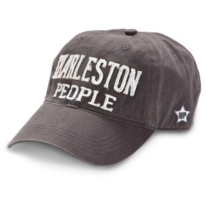 Pavilion Gift Company - Charleston People - Dark Gray Adjustable Hat - Hats - 1 of 4