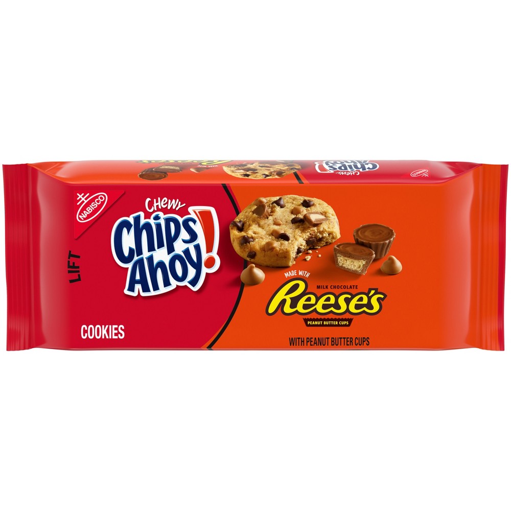 UPC 044000029913 product image for Chips Ahoy! Chewy Chocolate Chip Cookies With Reese's Peanut Butter Cups - 9.5oz | upcitemdb.com