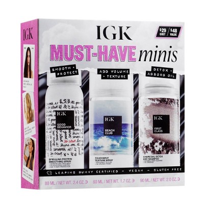 IGK Must Have Minis - 3 fl oz - Ulta Beauty