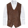 Gioberti Men's 5 Button Faux Leather Vest - 2 of 2