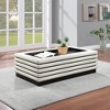 Meridian Furniture,Rory Vegan Leather Coffee Table - 2 of 4