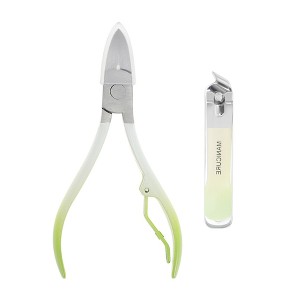 Unique Bargains Gradual Slanted Nail Clippers Set Toenail Clippers 1 Set - 1 of 4
