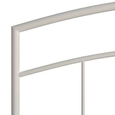 Full Julien Metal Headboard and Footboard White - Hillsdale Furniture