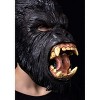 HalloweenCostumes.com One Size Fits Most   Kid's Scary Gorilla Mask | Animal Masks, White/Brown/Red - 3 of 4