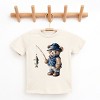 The Juniper Shop Teddy Bear Fisherman Youth Short Sleeve Tee - 3 of 4