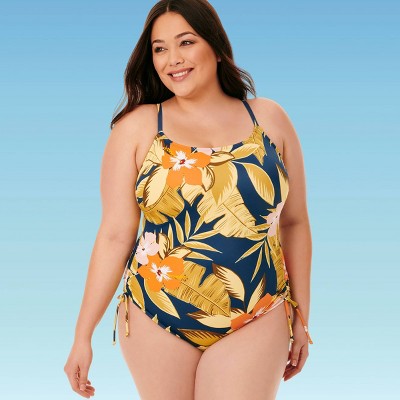 3x one piece swimsuit