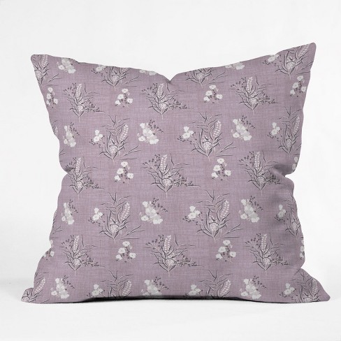 Purple outlet boho pillow