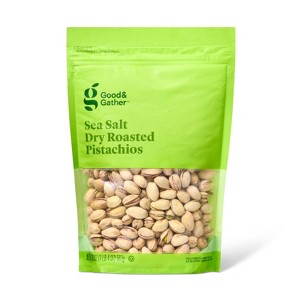 Sea Salt Dry Roasted Pistachios - 20oz - Good & Gather™ - 1 of 3