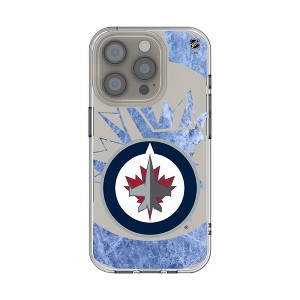 NHL Western Conference Teams Ice Tilt Clear Cell Phone Case for Apple iPhone - 1 of 4