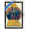 Trends International Star Wars: Bubble Gum Pop - Bounty Hunters Framed Wall Poster Prints - 3 of 4