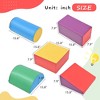 Toddlers Gift 5-Piece Kids Climb & Crawl Soft Foam Block Activity Play Structures for Child Development, Color Coordination, Motor Skills - 2 of 4