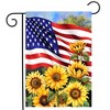Briarwood Lane Summer Garden Flag 12x18 For Outdoor American Sunflowers For Summer Garden Flag Flags For Outside - 2 of 4
