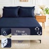 BAGOKIE 5/7 Pieces Bed in a Bag Comforter Set for All Season - 3 of 4
