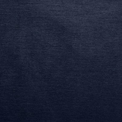 Navy Faux Silk Blackout Back Tab Curtain Panel