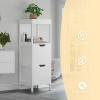 SUGIFT Bathroom Floor Cabinet, Wooden Storage Cabinet - 4 of 4