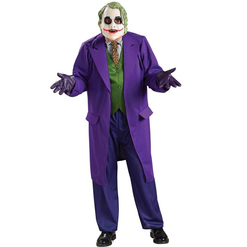 Rubie's Men's Batman Dark Knight The Joker Deluxe Costume, 1 of 3