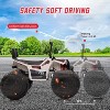 24V 2-Seater Kids ATV Quad, 4WD Ride On Car w/4×100W Motors, Dual 7Ah Batteries, Accelerator Handle, Lights & Music - 4 of 4