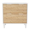 Resenkos File Cabinet, Filing Cabinet for Home Office, Wood File Cabinet, 2-Drawer Storage Cabinet for A4/Letter/Legal Size,Brown - 4 of 4