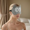 Unique Bargains Soft Cartoon Frightened Expression Sleep Mask 1 Pc - 2 of 4