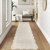 Coucheta Modern Kitchen Runner Rug Non-Slip Stain Resistant Washable Low Pile Floor Mat for Bathroom Bedroom Entryway,Multi-Color & Size - 2 of 4