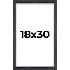 PosterPalooza | Shadow Box 3/4" Depth Black Picture Frame - UV Acrylic, Backing, Hanging Hardware - 2 of 4