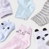 Toddler Girls' 6pk Critter Ankle Socks - Cat & Jack™ - 3 of 3
